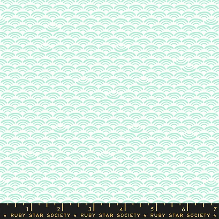 Koi Pond, Smile and Wave in Mint