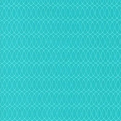 Kokeshi Lattice in Sea Glass by Suzy Ultman for Kaufman Fabrics
