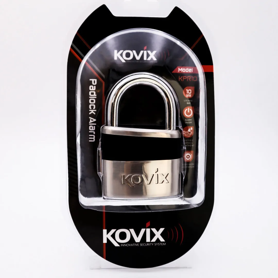 Kovix 10mm Alarmed Padlock