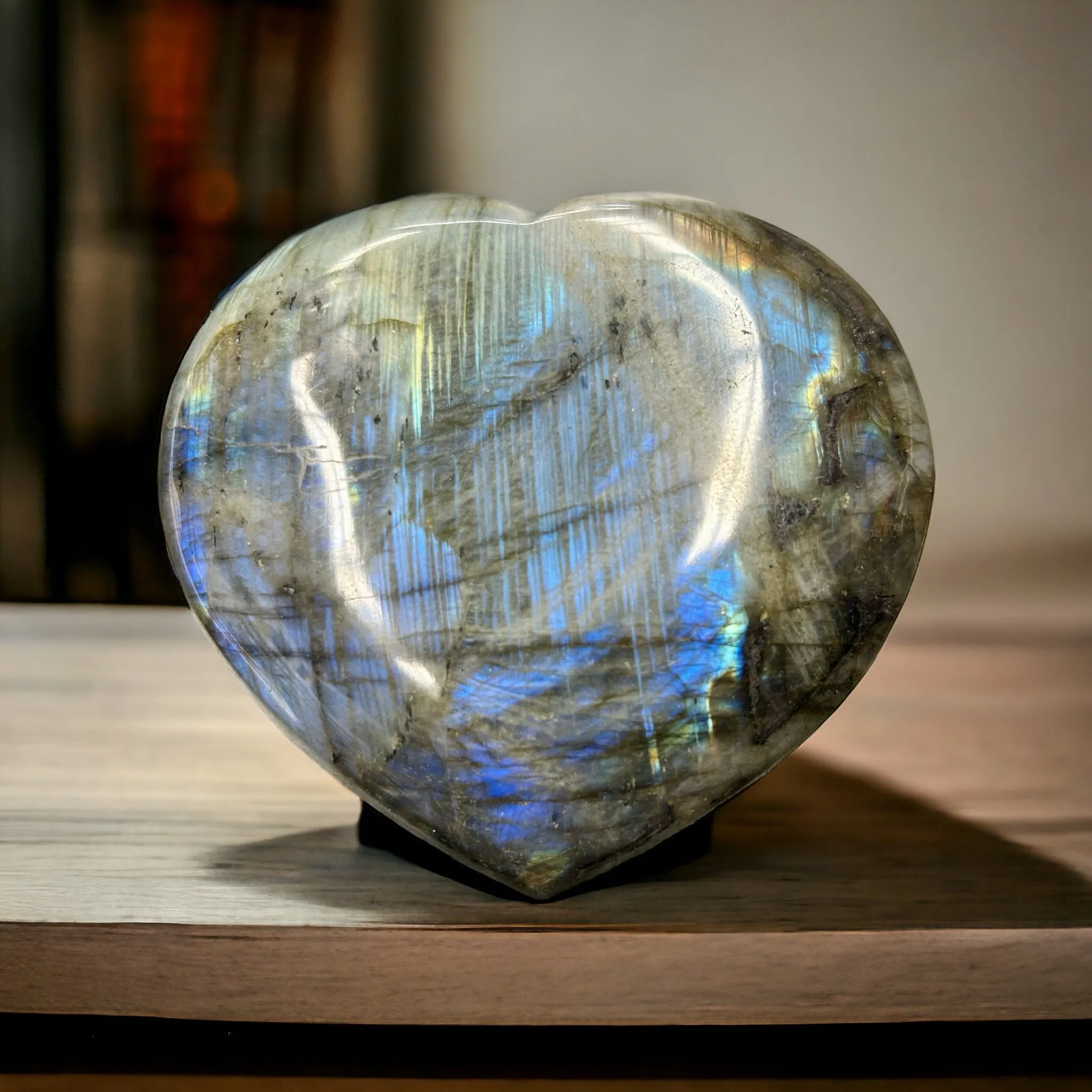 Labradorite Heart - Large