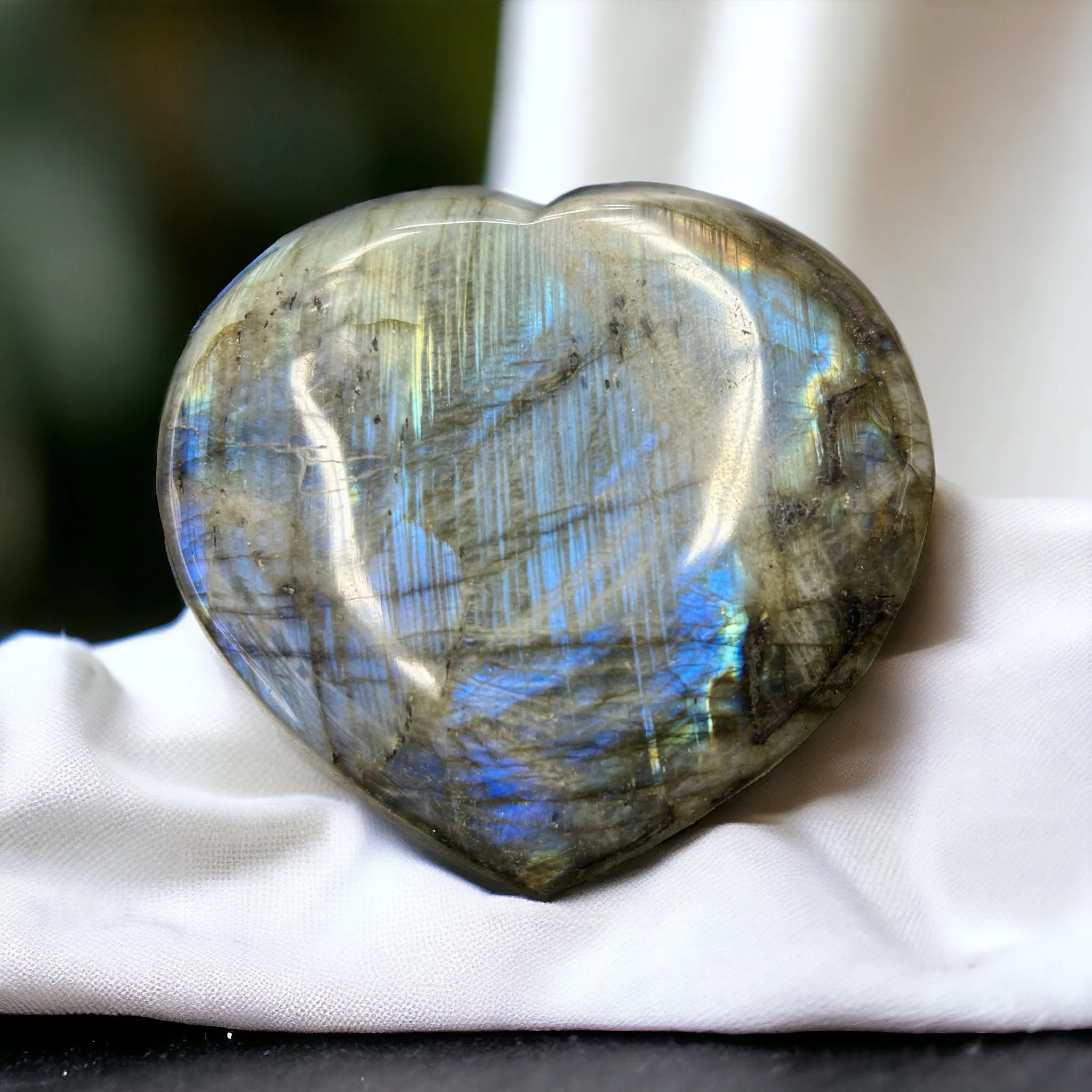 Labradorite Heart - Large