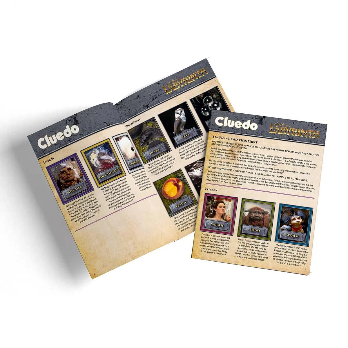Labyrinth Cluedo Mystery Board Game
