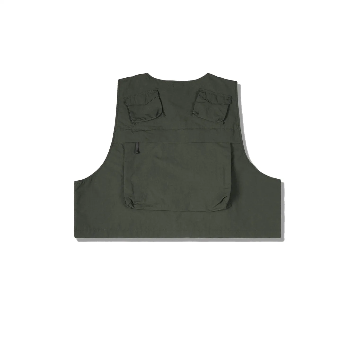 LAKH Twenty Pockets Half Jacket Army Green