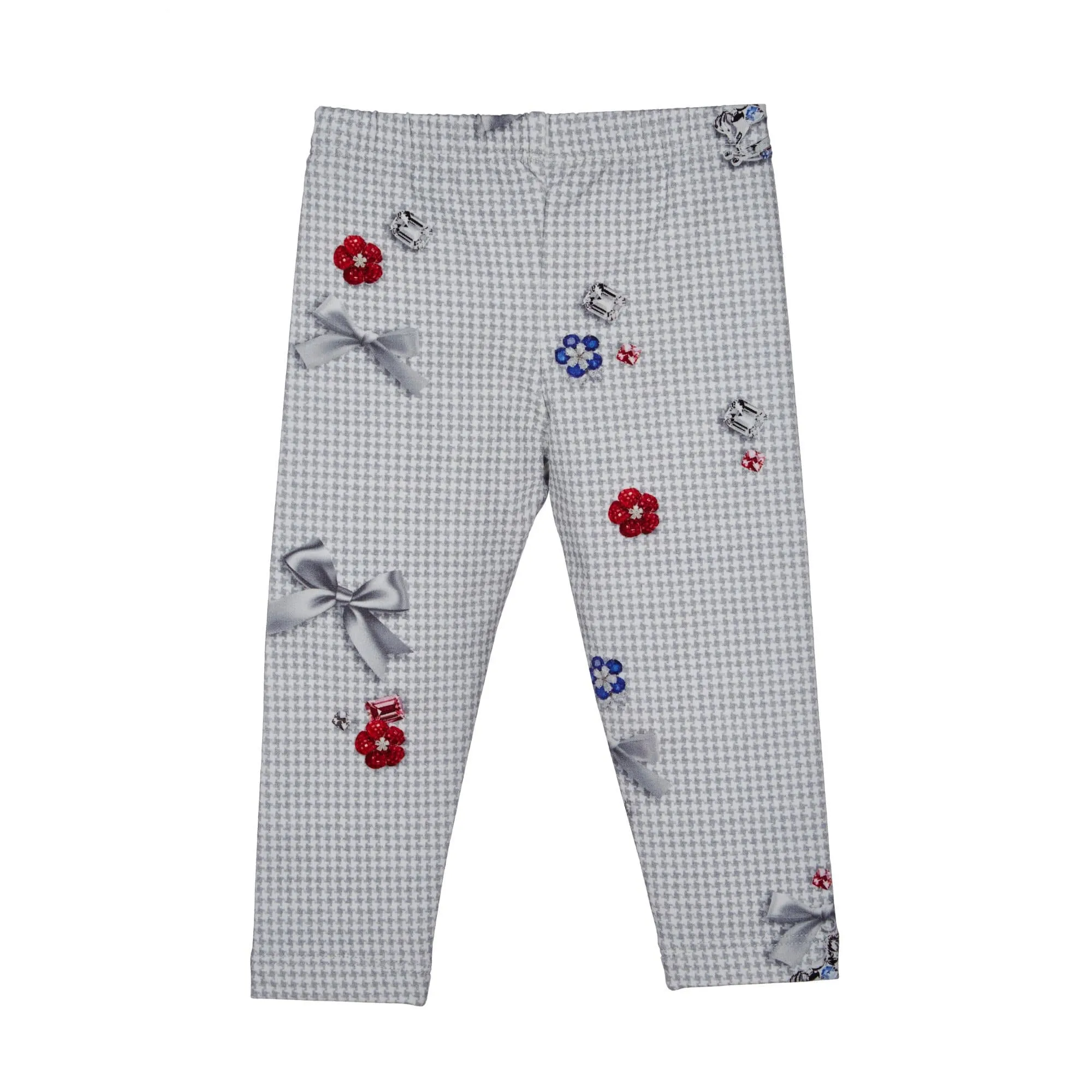 LAPIN HOUSE - Dogtooth Jewel Legging Set - Grey