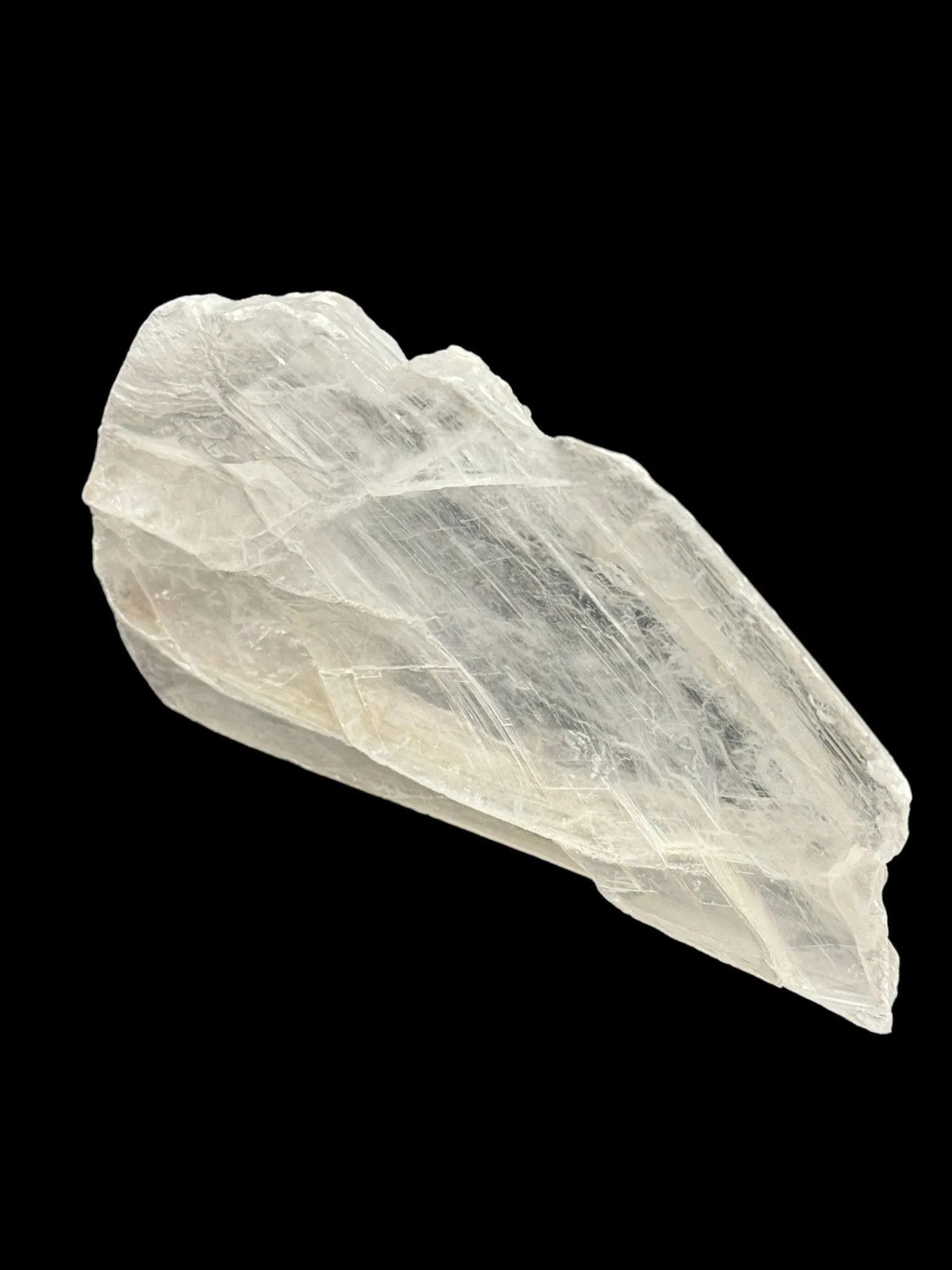 Large Natural Brazilian Selenite Crystal - Self Standing