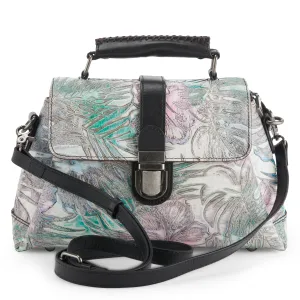 L`Artiste Hb Manaus Handbag Women’s Hand Painted Leather