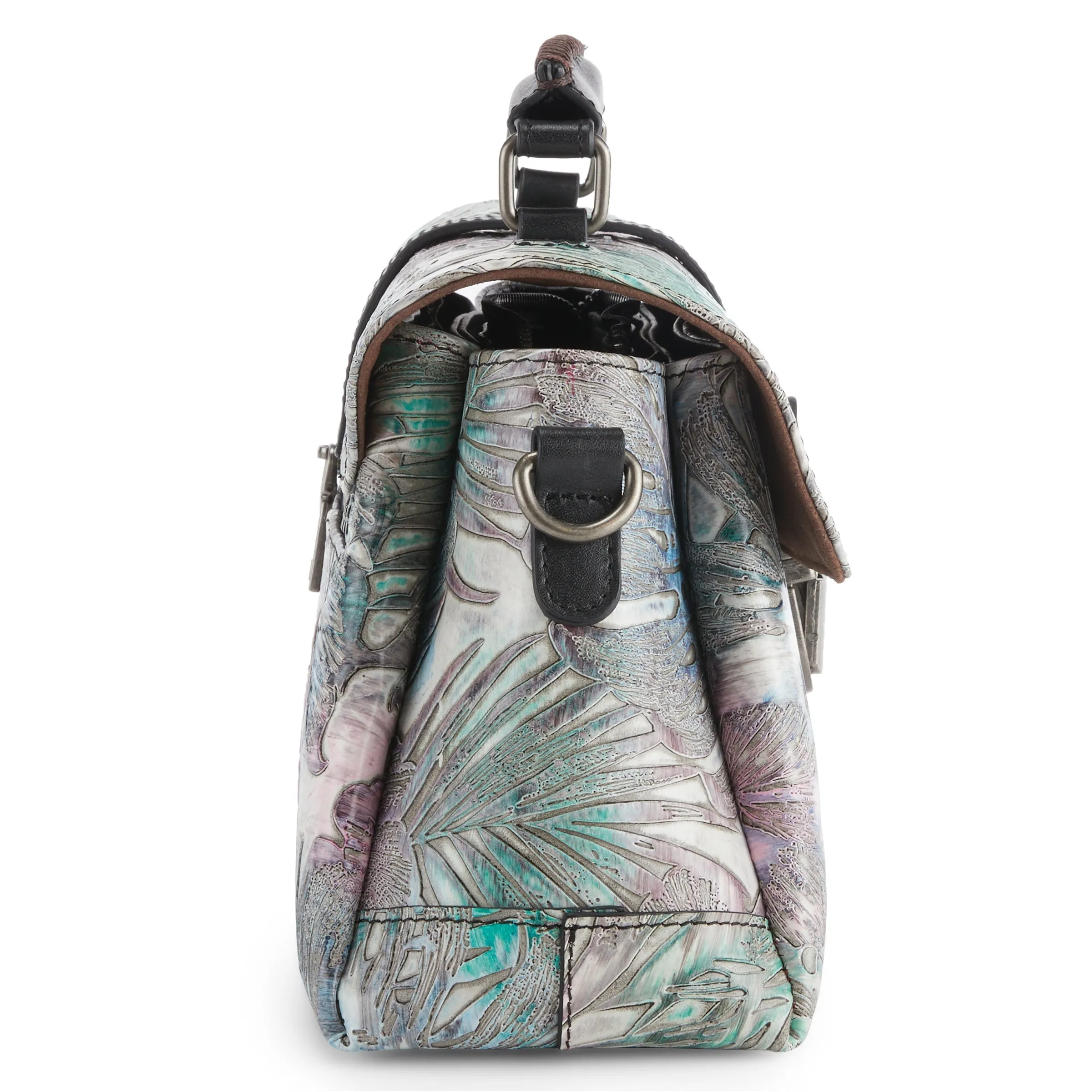 L`Artiste Hb Manaus Handbag Women’s Hand Painted Leather
