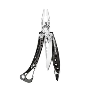 Leatherman Skeletool CX Lightweight Multi- Tool w/Clip 142gm 154CM S/S Blade - Black -  Peg