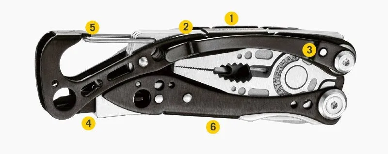 Leatherman Skeletool® CX Multi-Tool Nightshade
