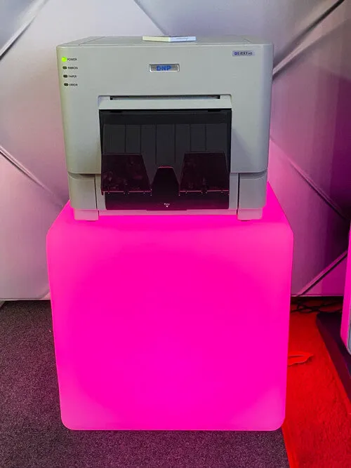 LED Cube Printer Stand