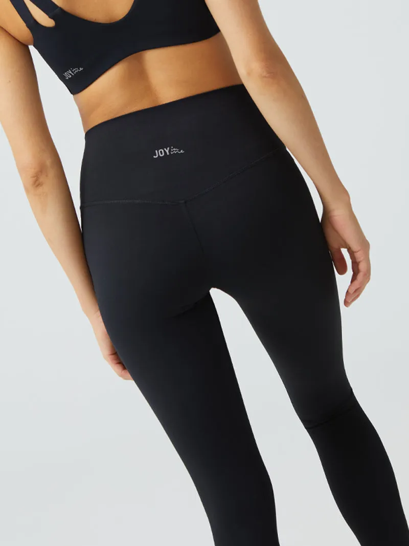 Legginsy do jogi 7/8, Unity, ease™, Black