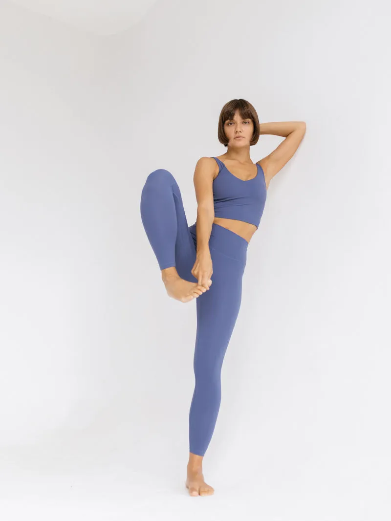 Legginsy do jogi 7/8, Unity, ease™, Moonlight Blue
