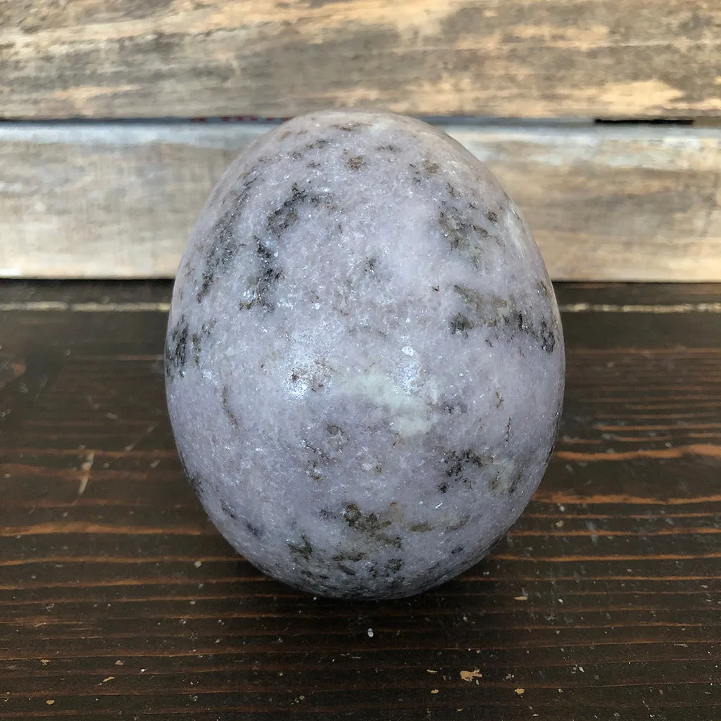 Lepidolite Skull