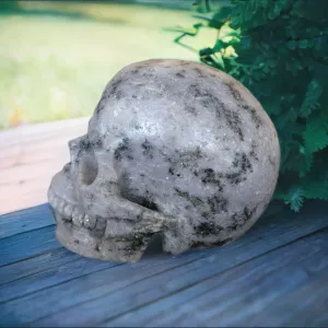 Lepidolite Skull
