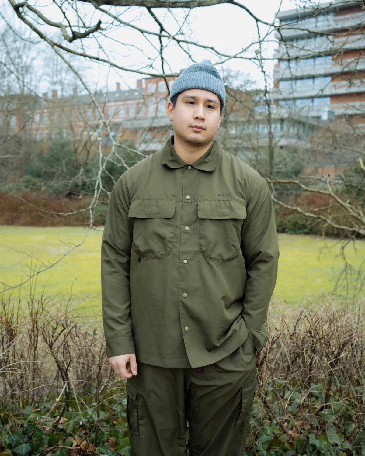 Light Ripstop Utility Shirt - Olive Drab