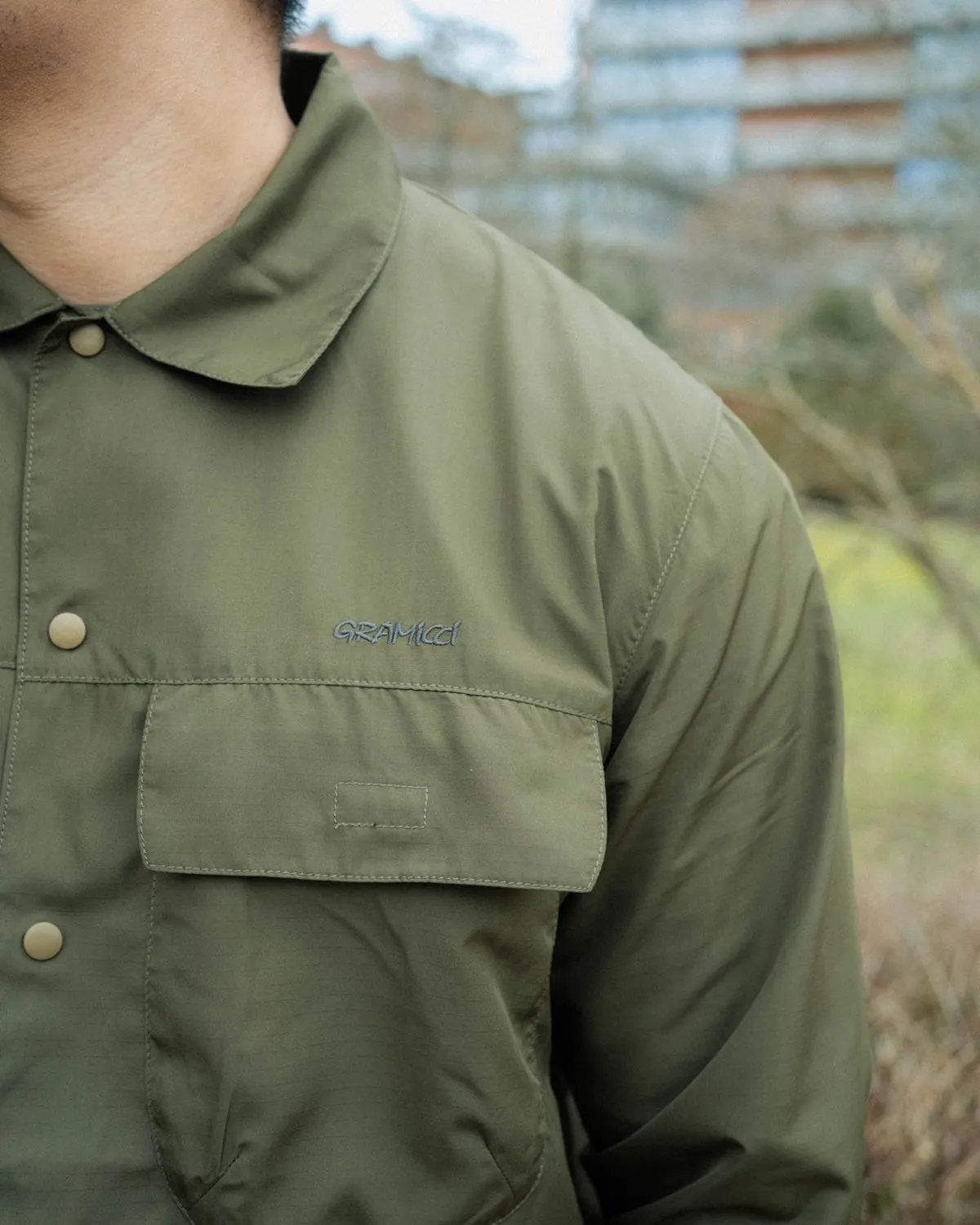 Light Ripstop Utility Shirt - Olive Drab