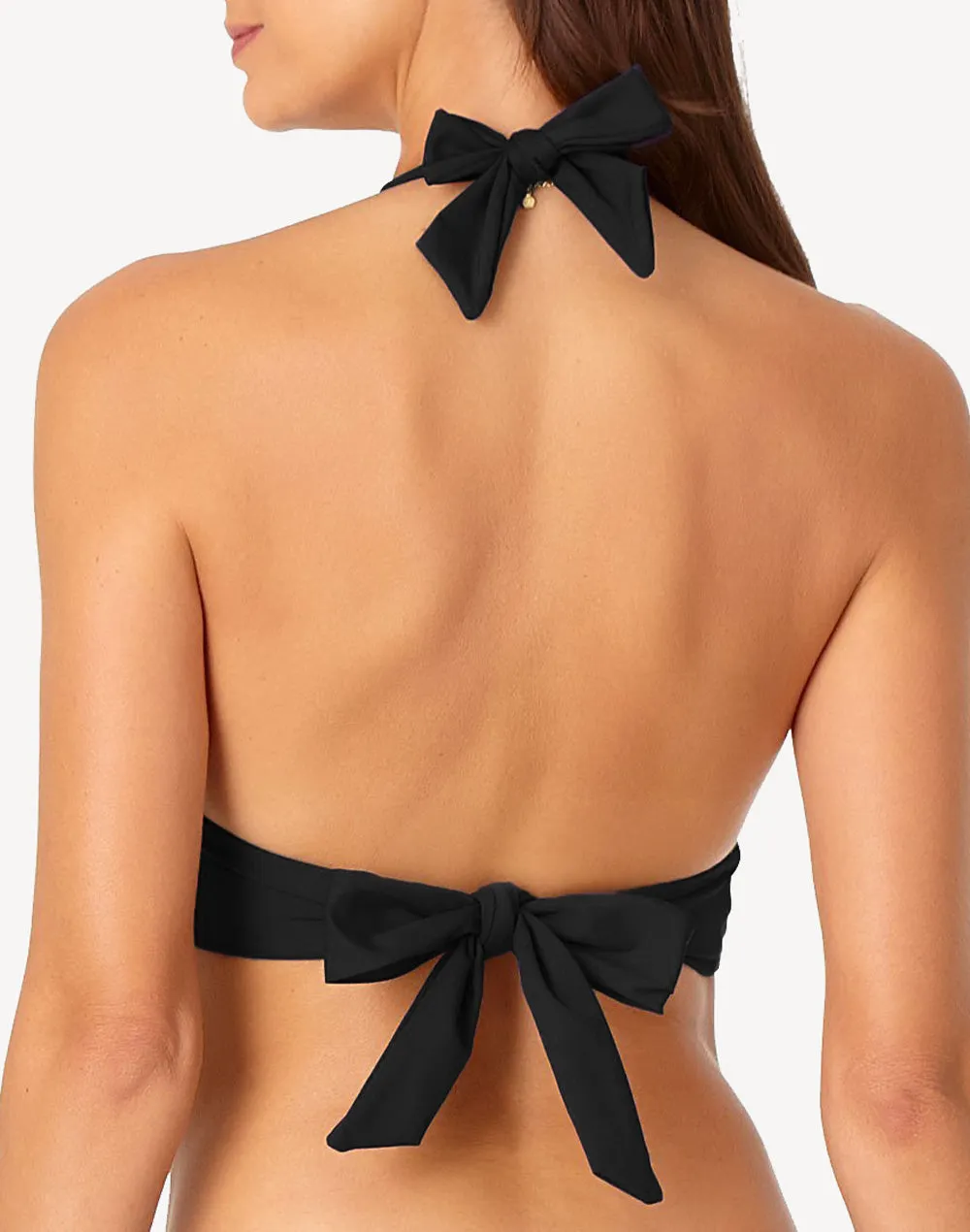 Live In Colour Banded Halter Bikini Top