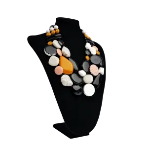 Liza Multi-Color Resin Necklace