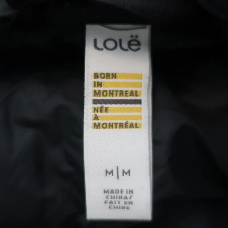 Lole Packable Hooded Jacket Lawrence Dark Navy Size Medium