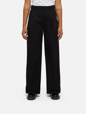 Loose Multi-Pocket Work Trousers - Black