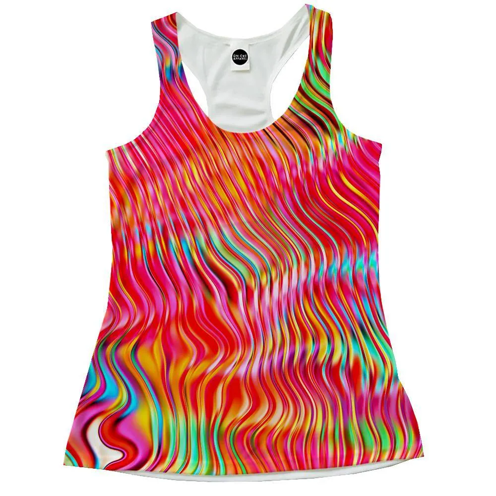 Lost In Color Racerback