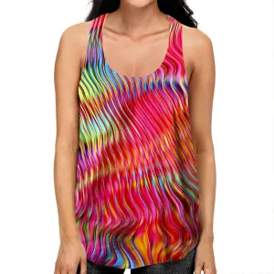 Lost In Color Racerback