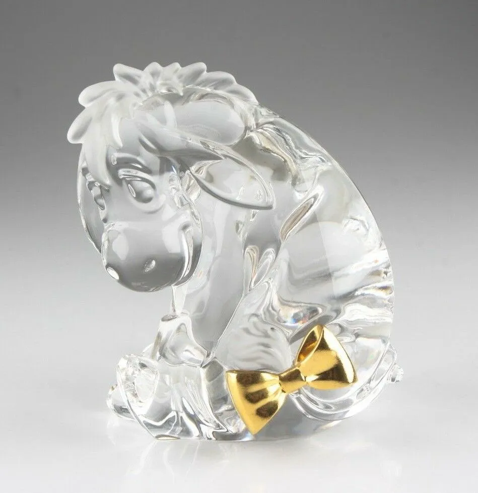 Lot of 8 Retired Disney Lenox Winnie the Pooh Crystal Figurines, Retired, Great!