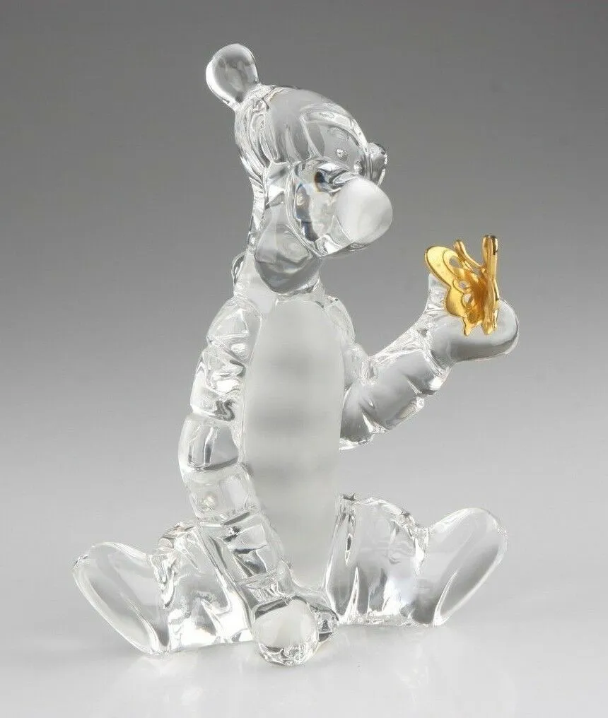 Lot of 8 Retired Disney Lenox Winnie the Pooh Crystal Figurines, Retired, Great!