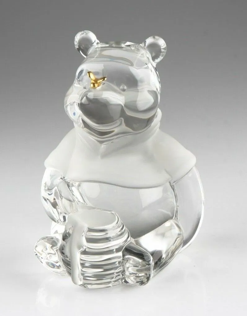 Lot of 8 Retired Disney Lenox Winnie the Pooh Crystal Figurines, Retired, Great!