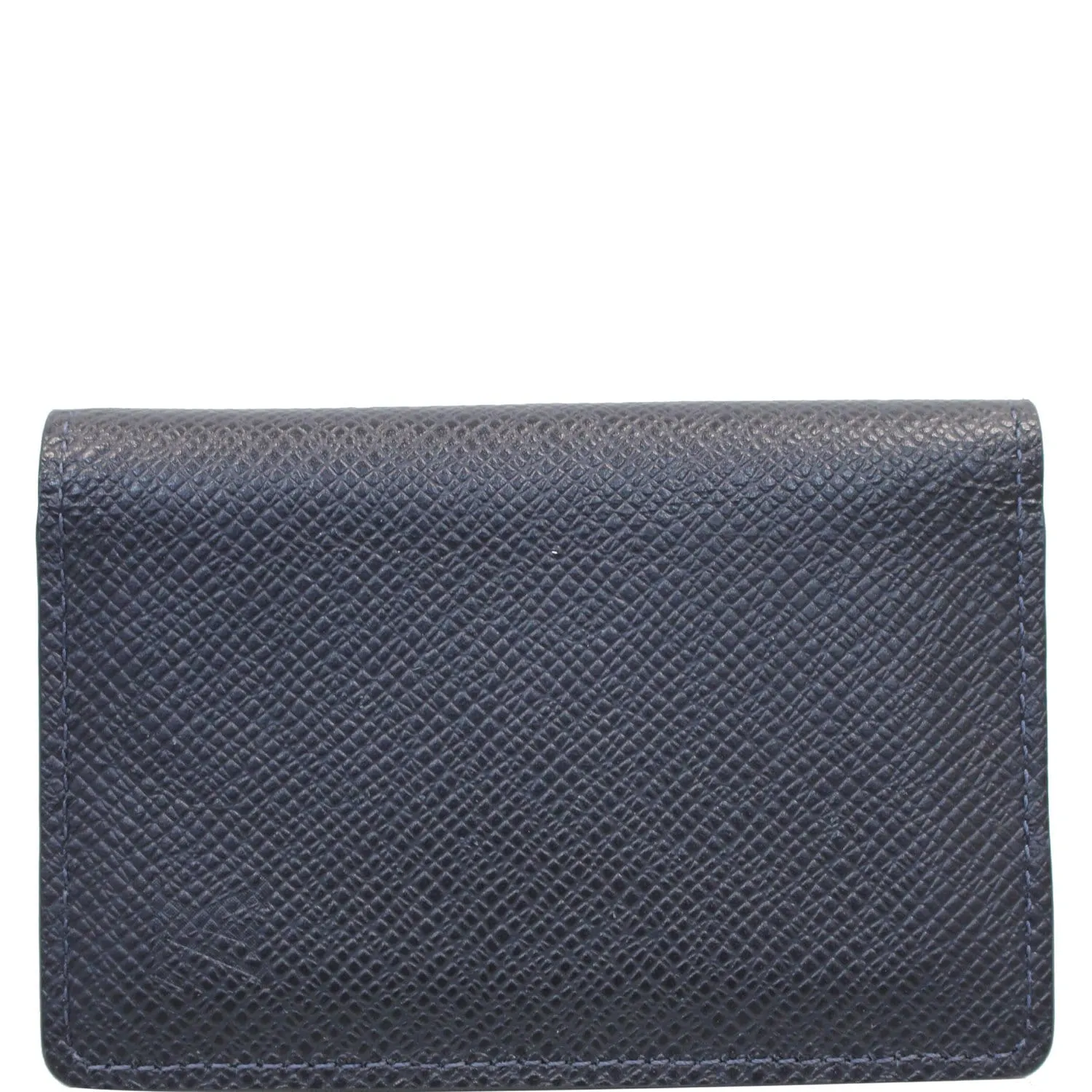 LOUIS VUITTON Organizer Card Case Holder Taiga Wallet Black