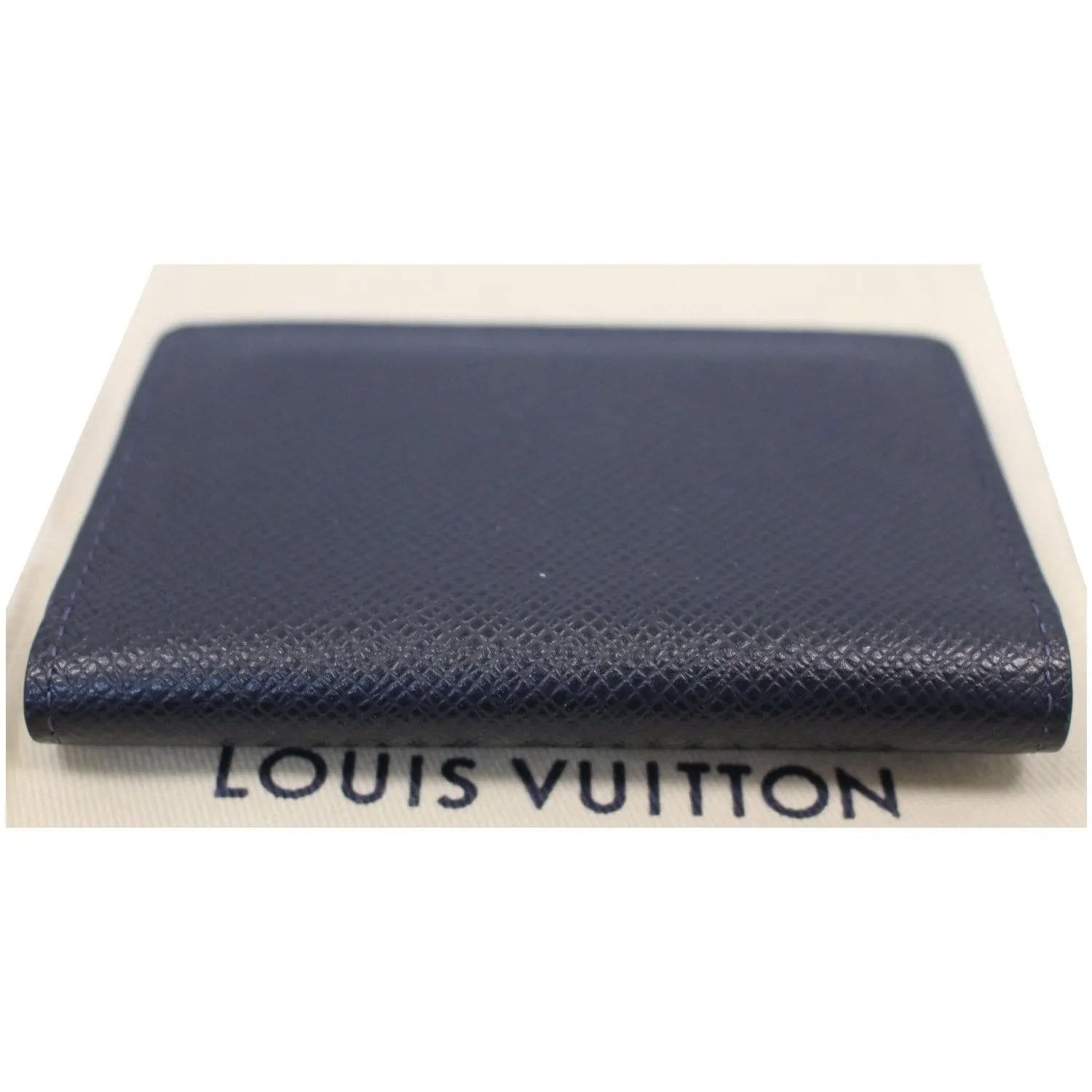 LOUIS VUITTON Organizer Card Case Holder Taiga Wallet Black