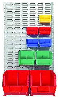 Louvre panel for Warehouse Bins