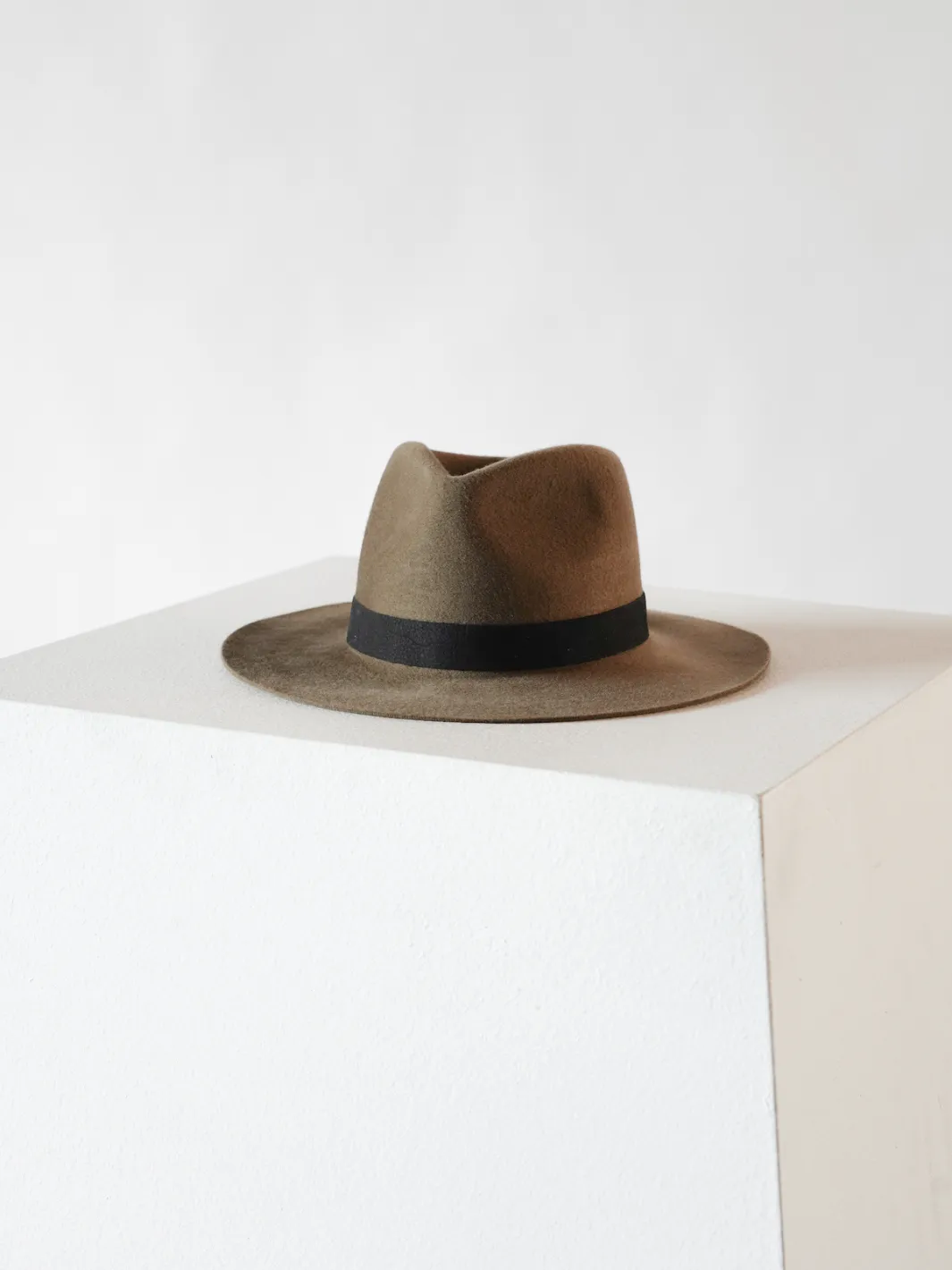 LUCA WOOL FEDORA IN CAMEL