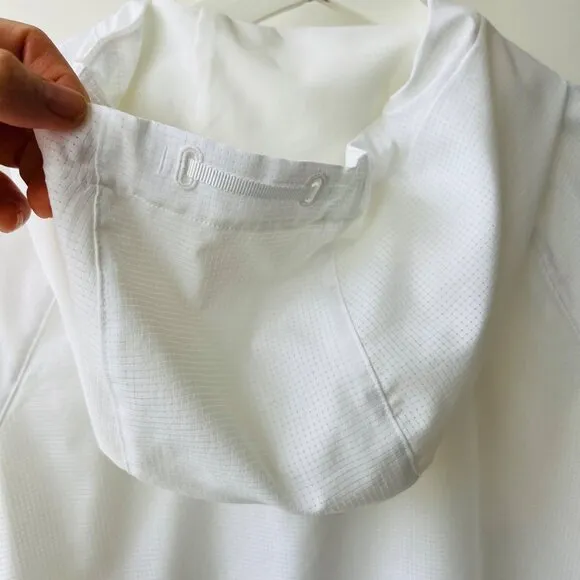 Lululemon Pack lite half zip pullover, White, Size 0-2 J171