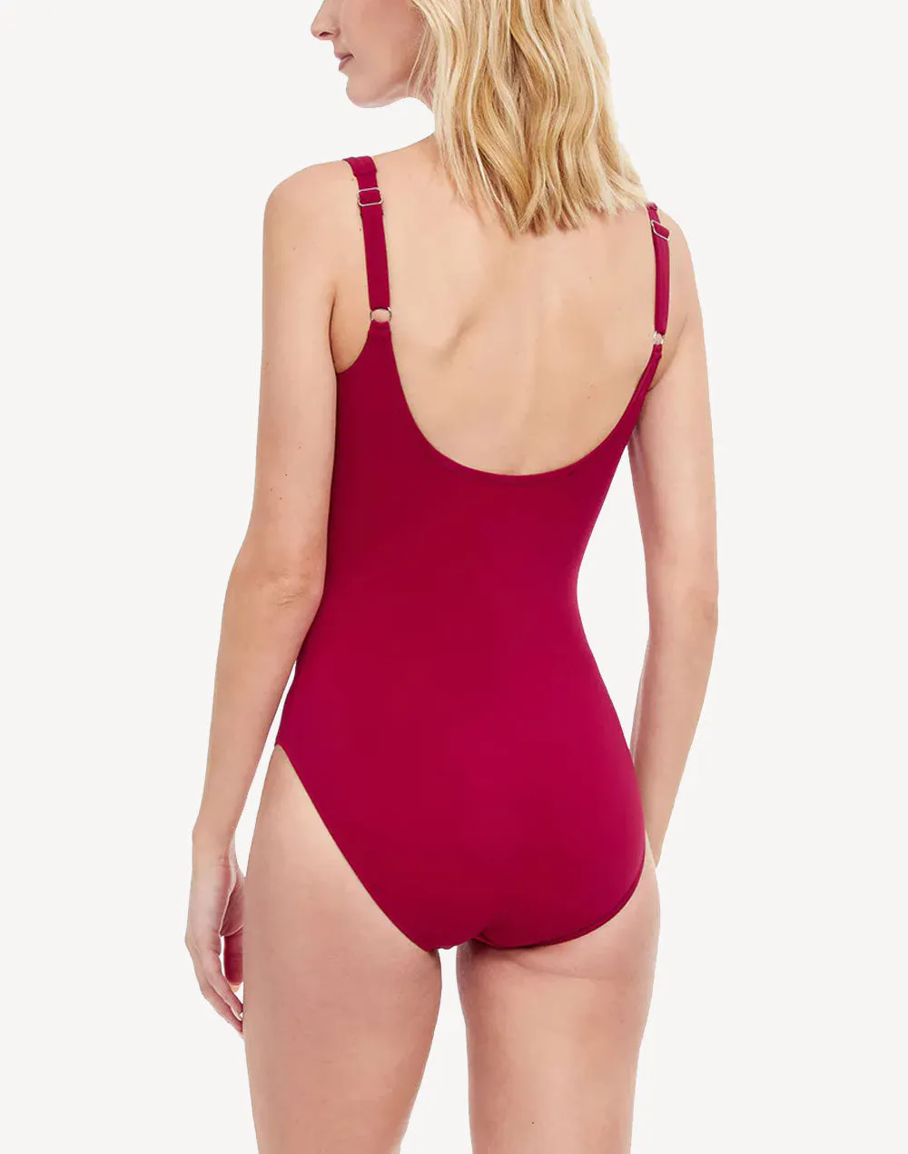 Luna V Neck Surplice One Piece