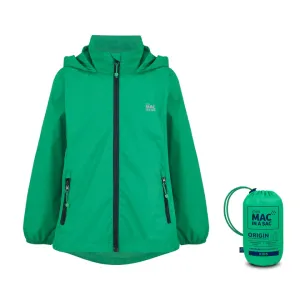Mac in a Sac Origin Mini Packable Waterproof Jacket - Pea Green