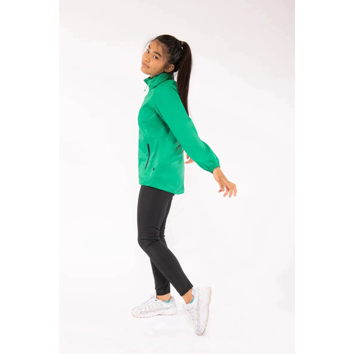 Mac in a Sac Origin Mini Packable Waterproof Jacket - Pea Green