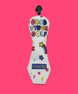 MACKY Golf: Good Vibe Utility Cover - White