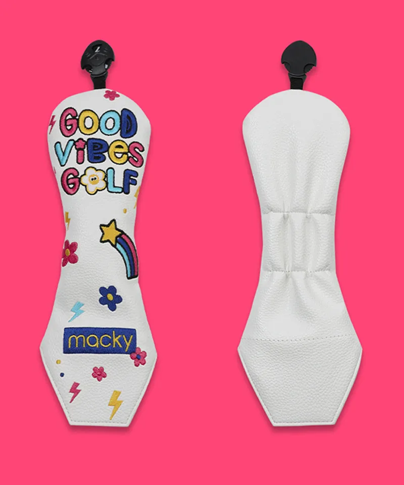 MACKY Golf: Good Vibe Utility Cover - White