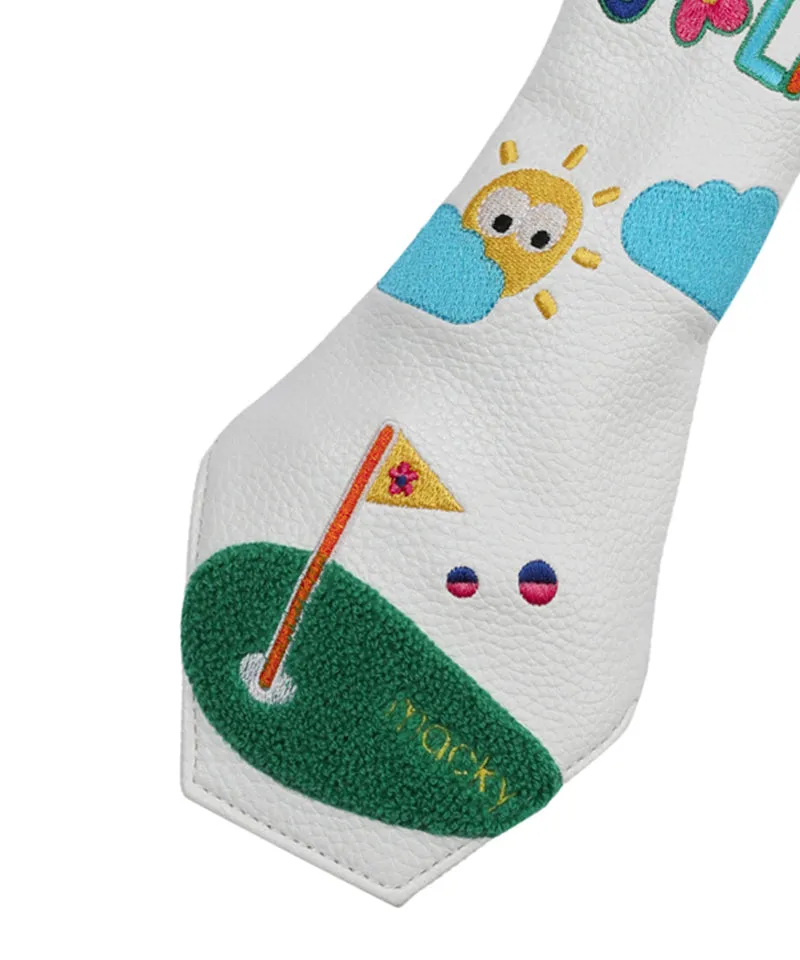 MACKY Golf: Good Vibe Utility Cover - White
