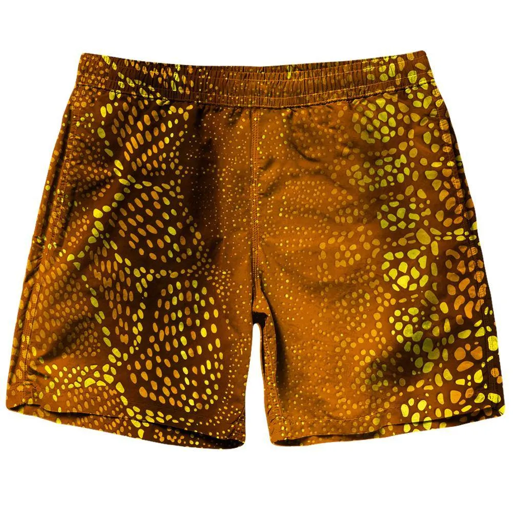 Many Dots Orange Shorts