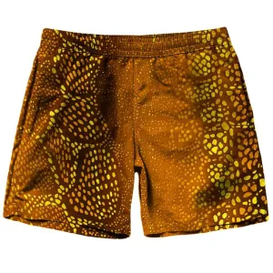 Many Dots Orange Shorts