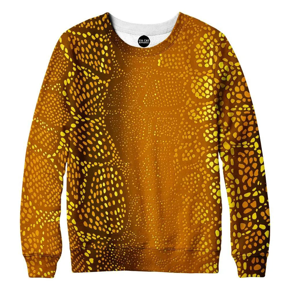 Many Dots Orange Sweatshirt