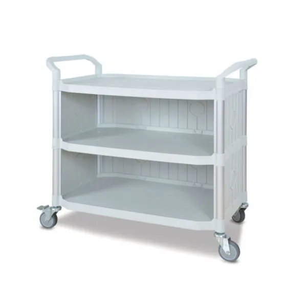 Medical Utility Cart 1100mm x 52mm with 3 Shelves