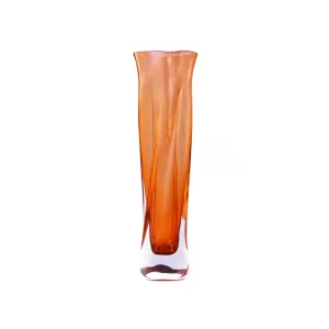 Medium Twister Vase in Sienna