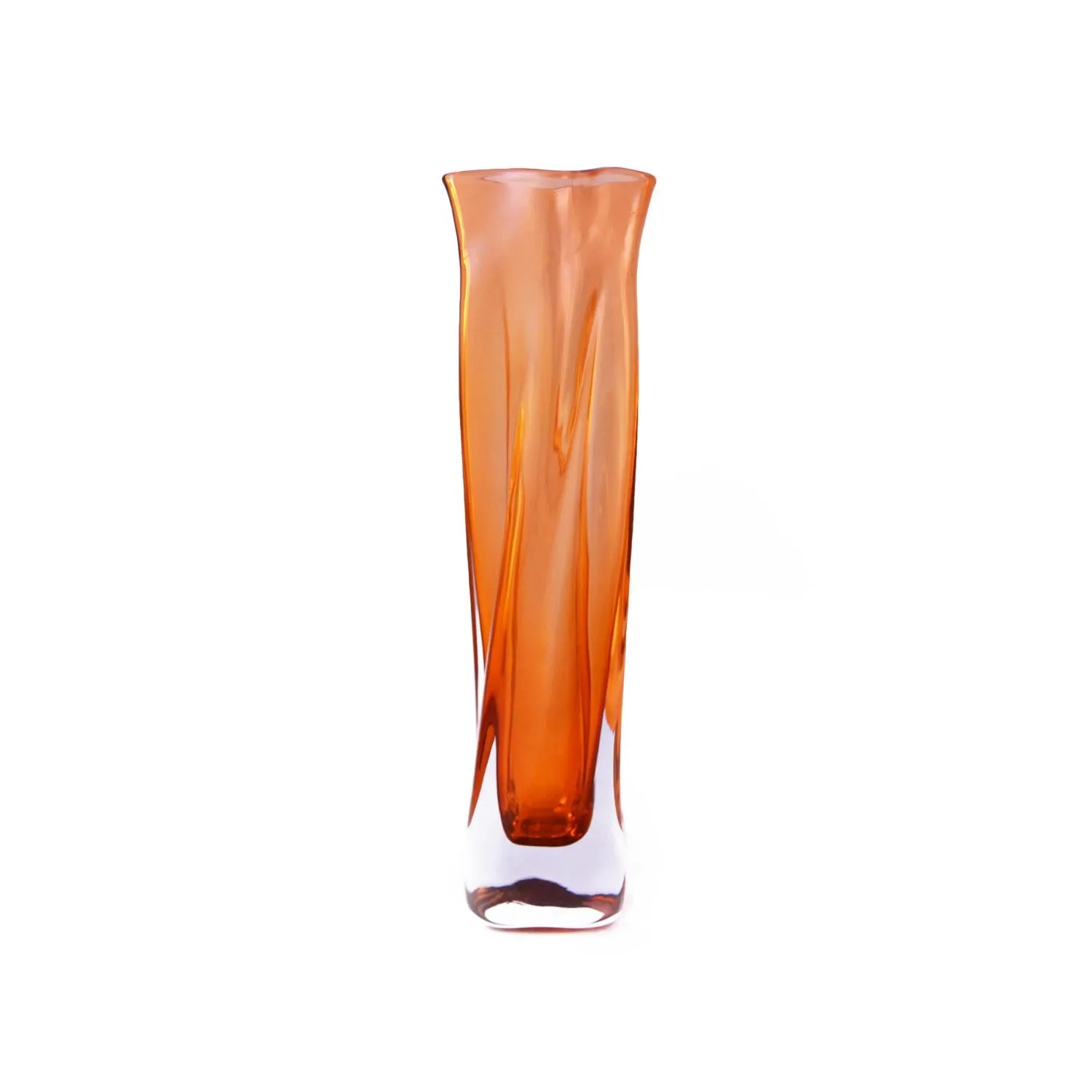 Medium Twister Vase in Sienna
