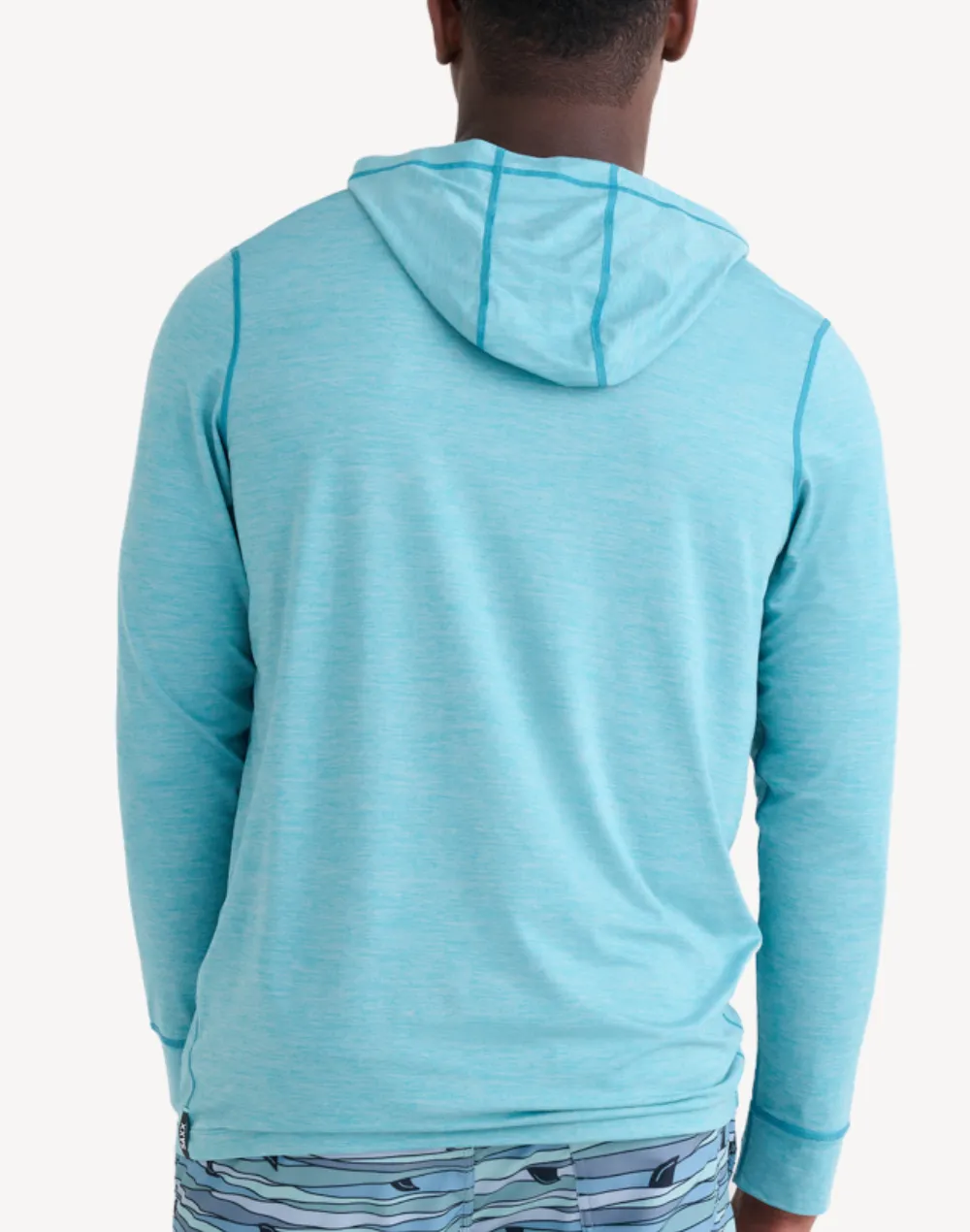 Men's Droptemp UPF 50 Hooded Long Sleeve Swim Shirt