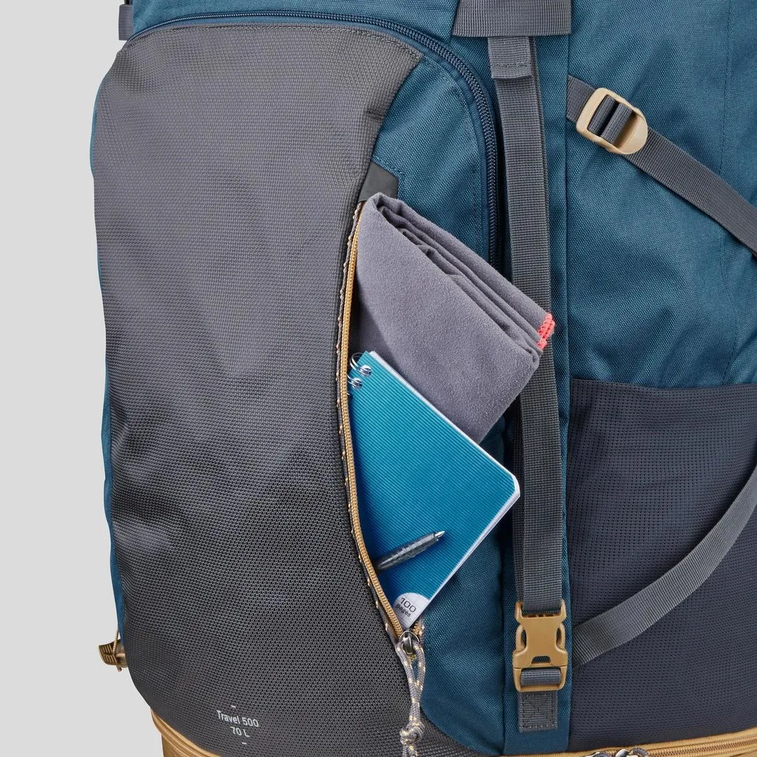Men’s travel backpack 70L - Travel 500