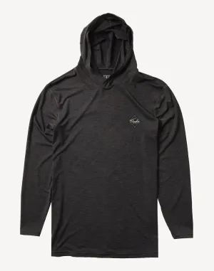 Men's Twisted Eco UPF 50 Hooded Long Sleeve Swim Shirt