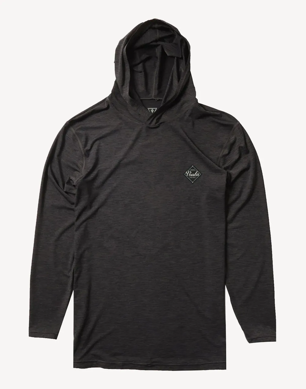 Men's Twisted Eco UPF 50 Hooded Long Sleeve Swim Shirt